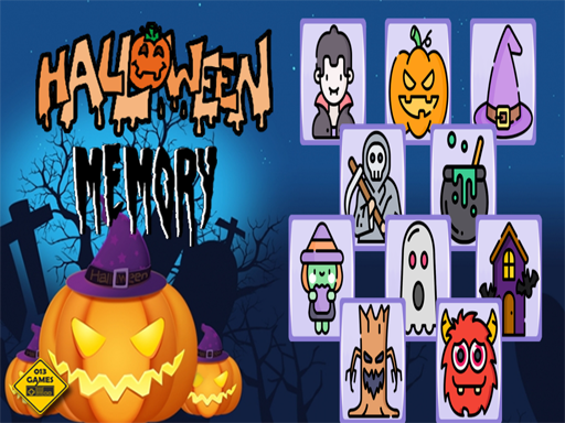 Halloween Memory Game Details